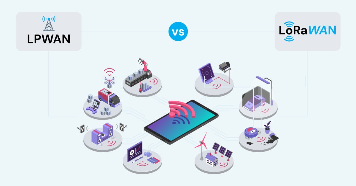 LPWAN vs. LoRaWAN: Technologies For IoT Device Connectivity